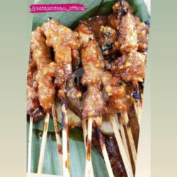 Sate Jando   Lontong