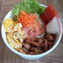 Korean Rice Bowl Chicken Teriyaki   Telur   Salad   Saus Gochuang Korea