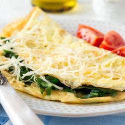 Omelete Siram Keju