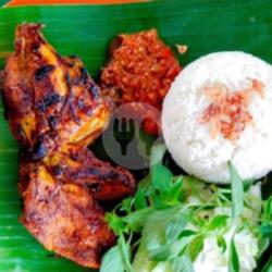 Nasi Ayam Bakar Taliwang Free Es Teh