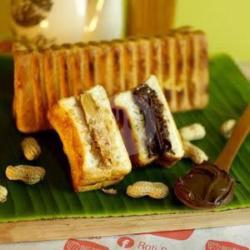 Roti Bakar Coklat   Selai Kacang