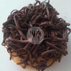 Donat Toping Coklat Parut