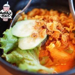 Mie Rebus Telur / Sosis
