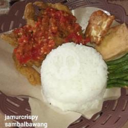 Paket Jamur Crispy Geprek