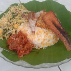 Nasi Jagung Tongkol Goreng