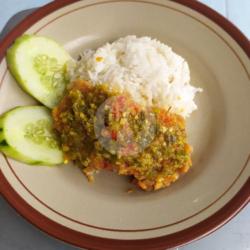 Paket Tempe Geprek Sambel Ijo