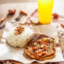 Nasi Telur Dadar Kecap