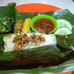 Nasi Bakar Bilis Pete