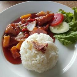 Nasi Sapi Asam Pedas