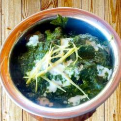 Palak Mutton ( Mutton Curry With Spinach)