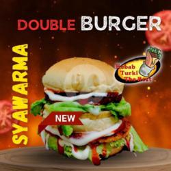 Double Burger Syawarma