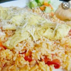 Nasi Goreng Bakso Sosis Keju