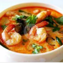 Tomyum Seafood Paket (nasi   Telur )