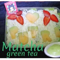 Salad Buah Matcha Cheese 500ml