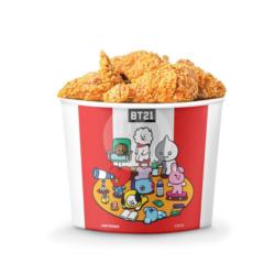 9 Pcs Chicken Bucket Bt21