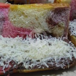 Roti Bakar Pelangi Coklat Choco Chrunchy Keju