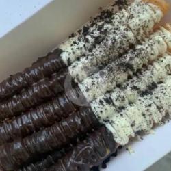 Banana Roll Crispy Coklat Vanilla