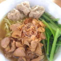 Mie Ayam Sawi Ijo Plus Bakso Ikan