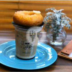 Coffee Time? Yes, We Have Coffee And Donut Set