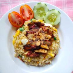 Nasi Goreng Ayam Telor Asin