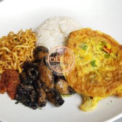 Cumi Hitam   Nasi