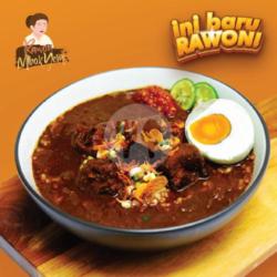 Nasi Rawon Daging Komplit