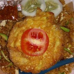 Nasi Goreng Ayam   Pete   Telur Dadar   Tidak Pedas