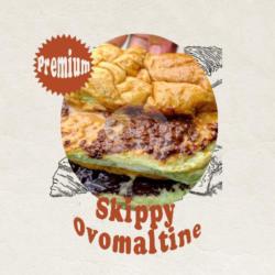 Roti Kukus Skippy Ovamaltine