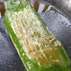 Nasi Bakar Ayam Suwir   Cumi Kemangi