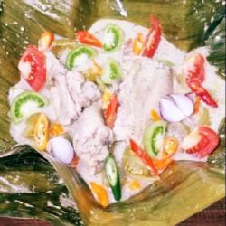 Nasi Timbel Pepes Garang Asem Ayam