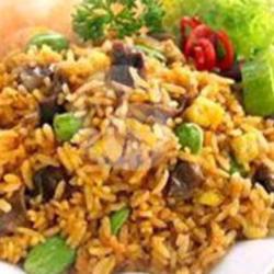 Nasi Goreng Mawut Campur Pete