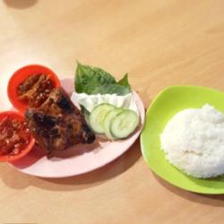 Nasi  Ayam Kota Bakar (dada) Non Paket