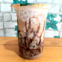 Vanilla Latte Cincau Ice Drink