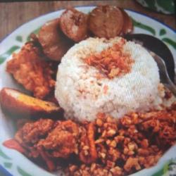 Nasi   Ikan Mas   Sayur Toge   Sambel