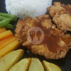 Steak Ayam Crispy