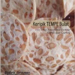 Keripik Tempe Bulat (220 Gram)