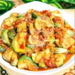 Tumis Terong Lalap,tempe
