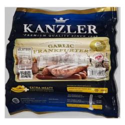 Sosis Kanzler Garlic Frankfurter 300gram