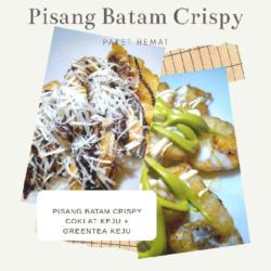 Mix Pisang Batam Crispy Coklat   Greentea   Keju   Susu