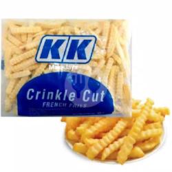 Kentang Kk Crinkle Cut 1kg (frozen)