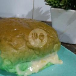 Roti Kukus Pandan Vanila Cream