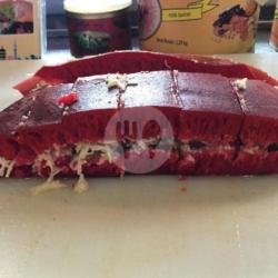 Martabak 1/2 Keju   1/2 Coklat Kacang Susu Redvelvet