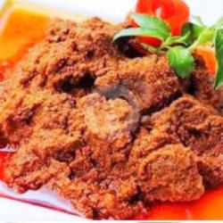 Rendang Sapi   Lalapan   Sambal Ijo