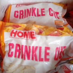 Kentang Home Crinkle Cut 1kg