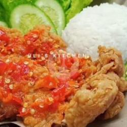 Ciken Steak   Nasi Sambal Geprek