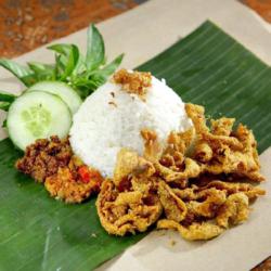 Nasi Kulit Crispy