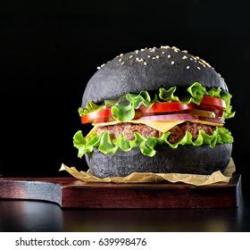 Burger Black Crispy