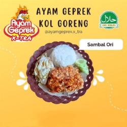 Ayam Geprek Kol Goreng