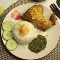 Nasi Ayam Goreng Sambel Ijo