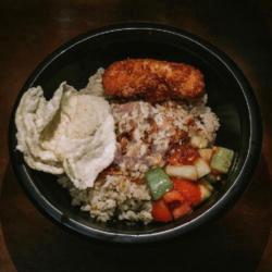 Nasi Kebuli   Chicken Katsu